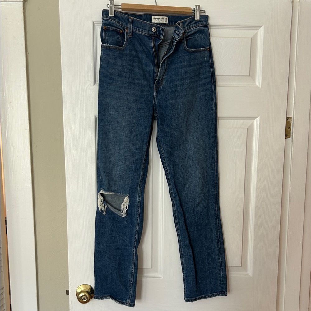 Abercrombie & Fitch Blue Denim Jeans